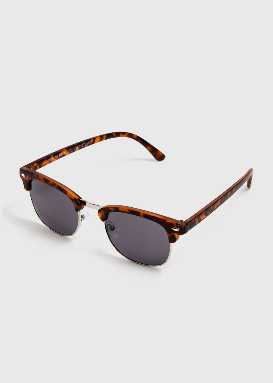 Tortoise Clubmaster Sunglasses