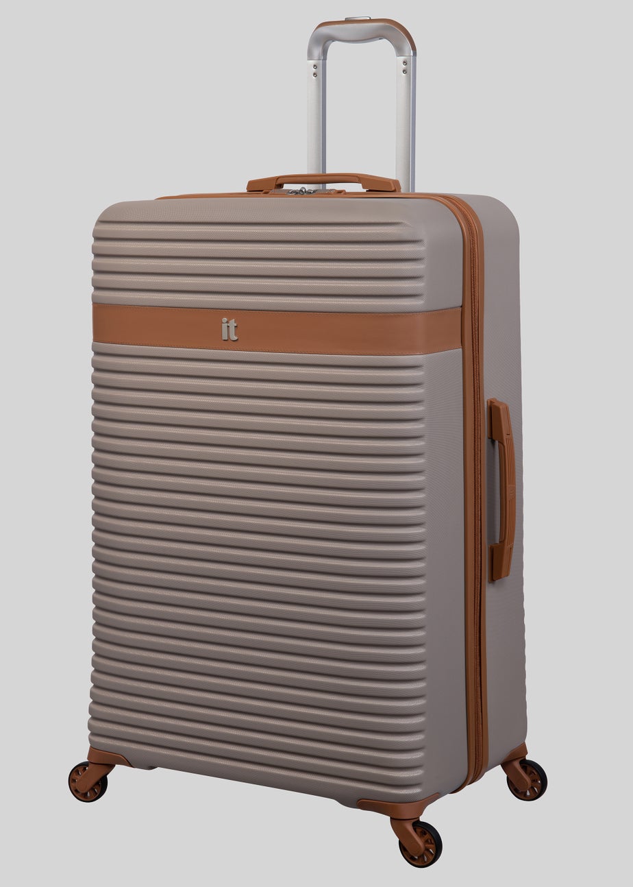 IT Luggage Ecru Hard Shell Suitcase