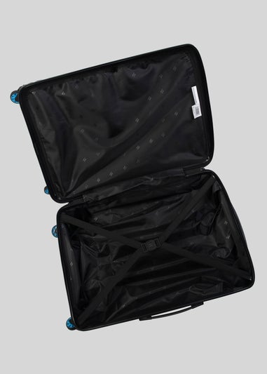 IT Luggage Grey Hard Shell Suitcase