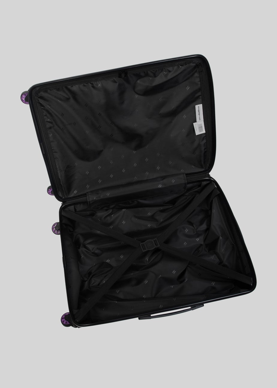 IT Luggage Pink Hard Shell Suitcase