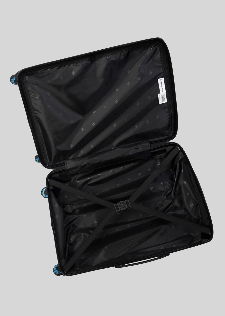 IT Luggage Orange Hard Shell Suitcase