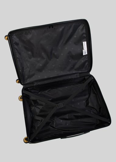 IT Luggage Yellow Hard Shell Suitcase