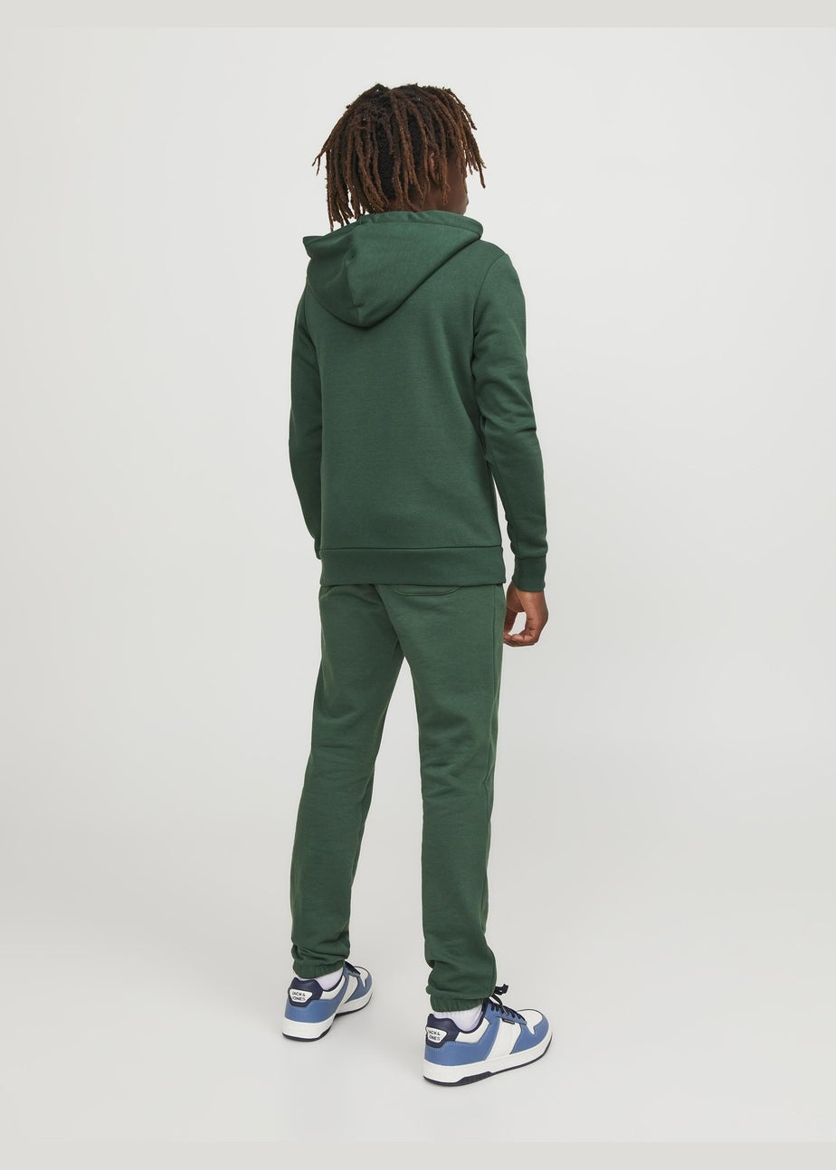 Jack & Jones Boys Green Hoodie (8-16yrs)