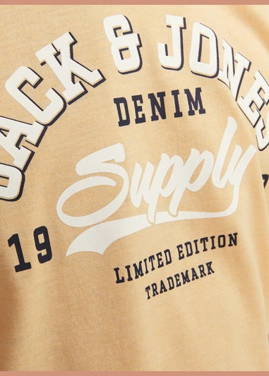 Jack & Jones Boys Orange T-Shirt (6-16yrs)