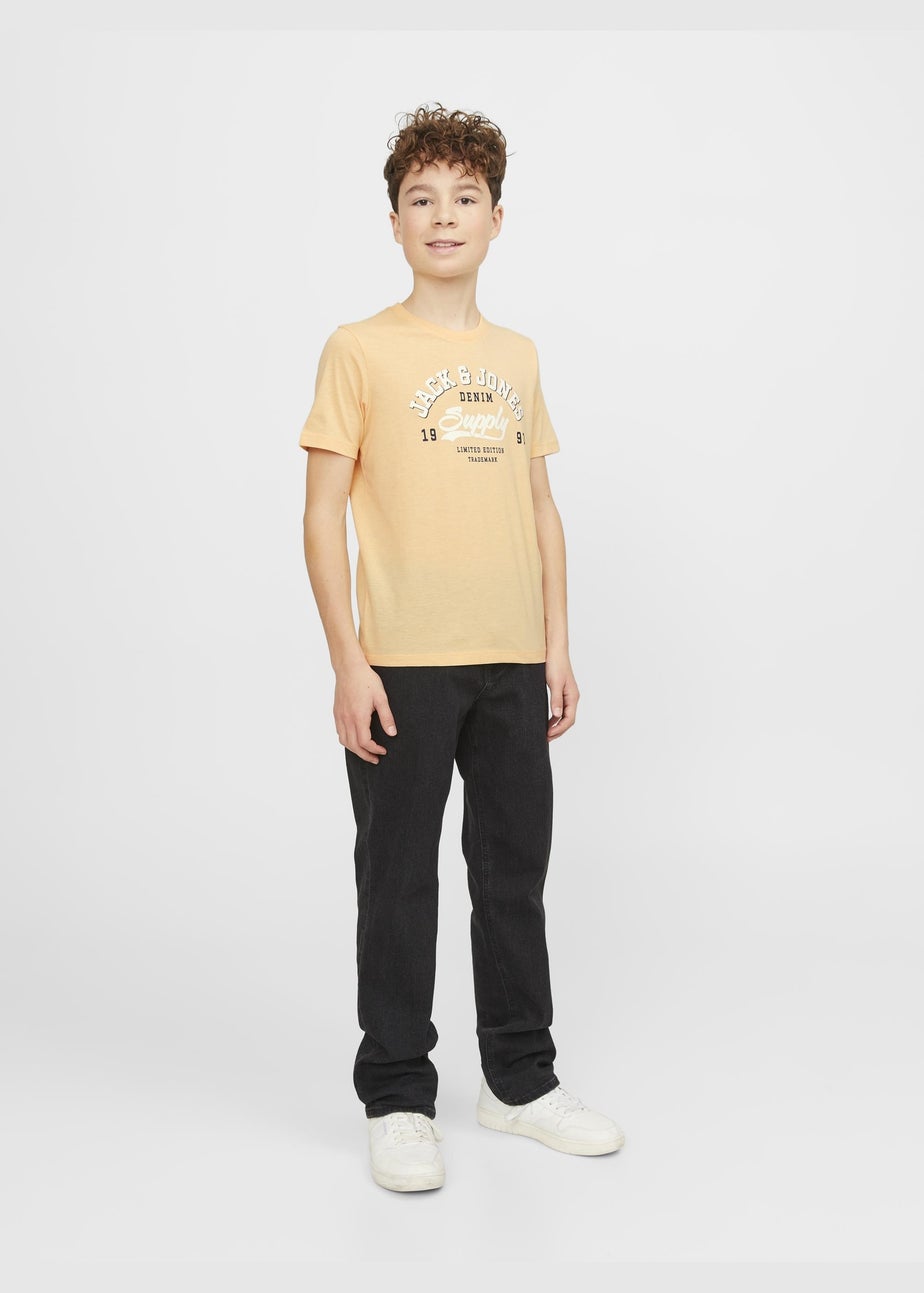 Jack & Jones Boys Orange T-Shirt (6-16yrs)