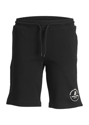 Jack & Jones Kids Black Sweat Shorts (8-16yrs)