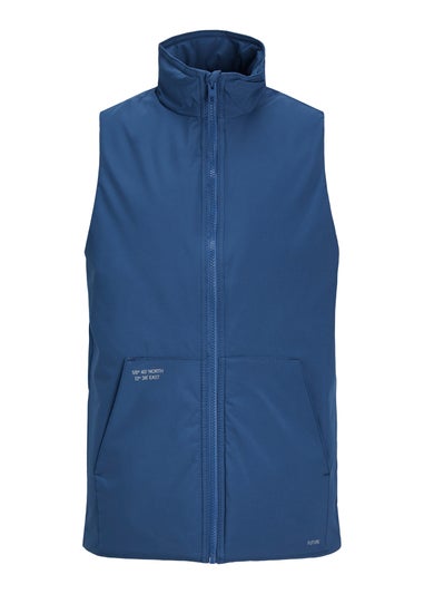 Jack & Jones Boys Blue Body Warmer (6-16yrs)