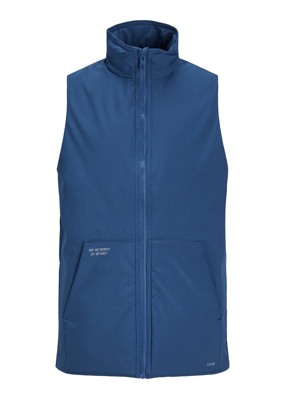 Jack & Jones Boys Blue Body Warmer (6-16yrs)
