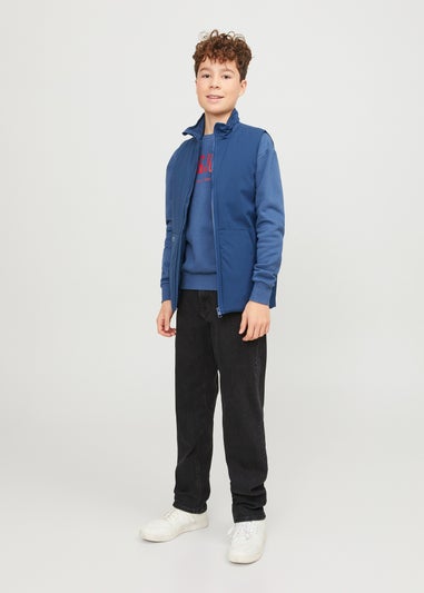 Jack & Jones Boys Blue Body Warmer (6-16yrs)