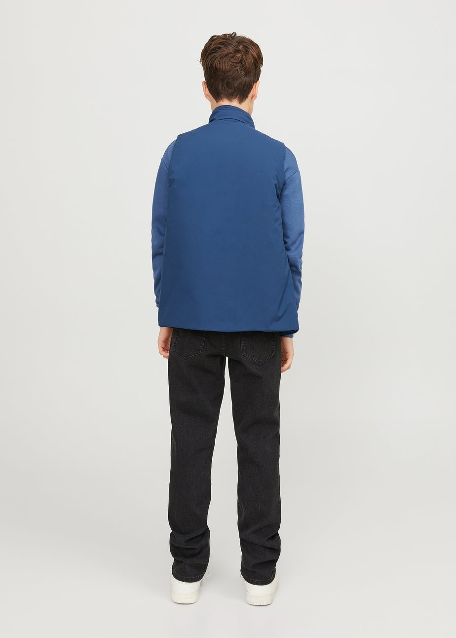 Jack & Jones Boys Blue Body Warmer (6-16yrs)