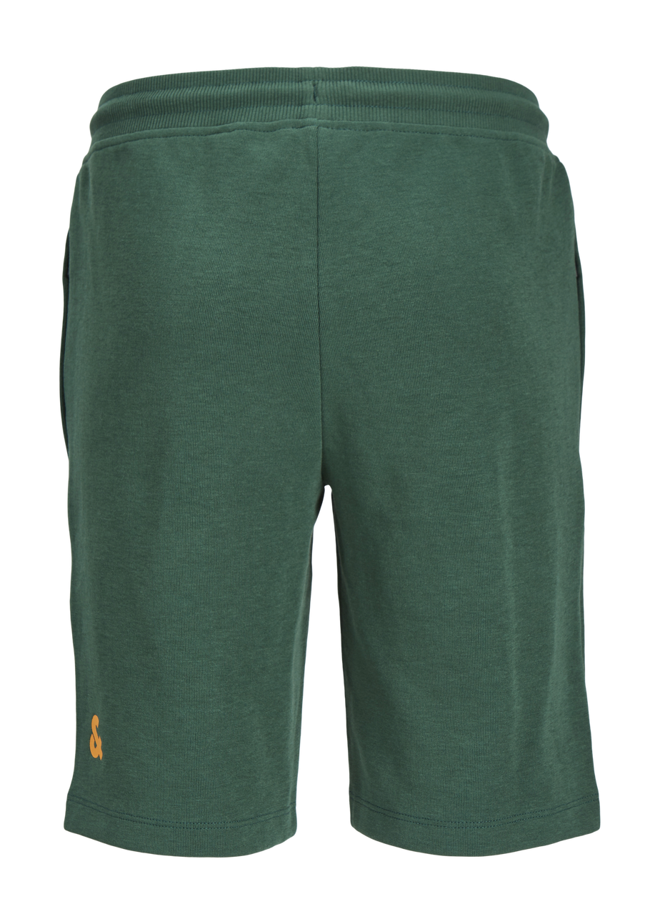 Jack & Jones Boys Green Sweat Shorts (8-16yrs)