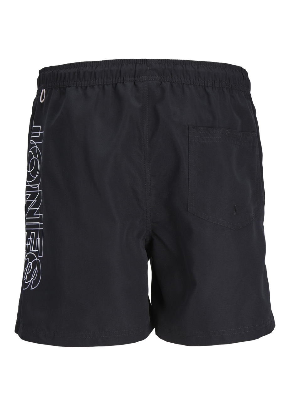 Jack and Jones Boys Black Logo Swim Shorts (8-16yrs)