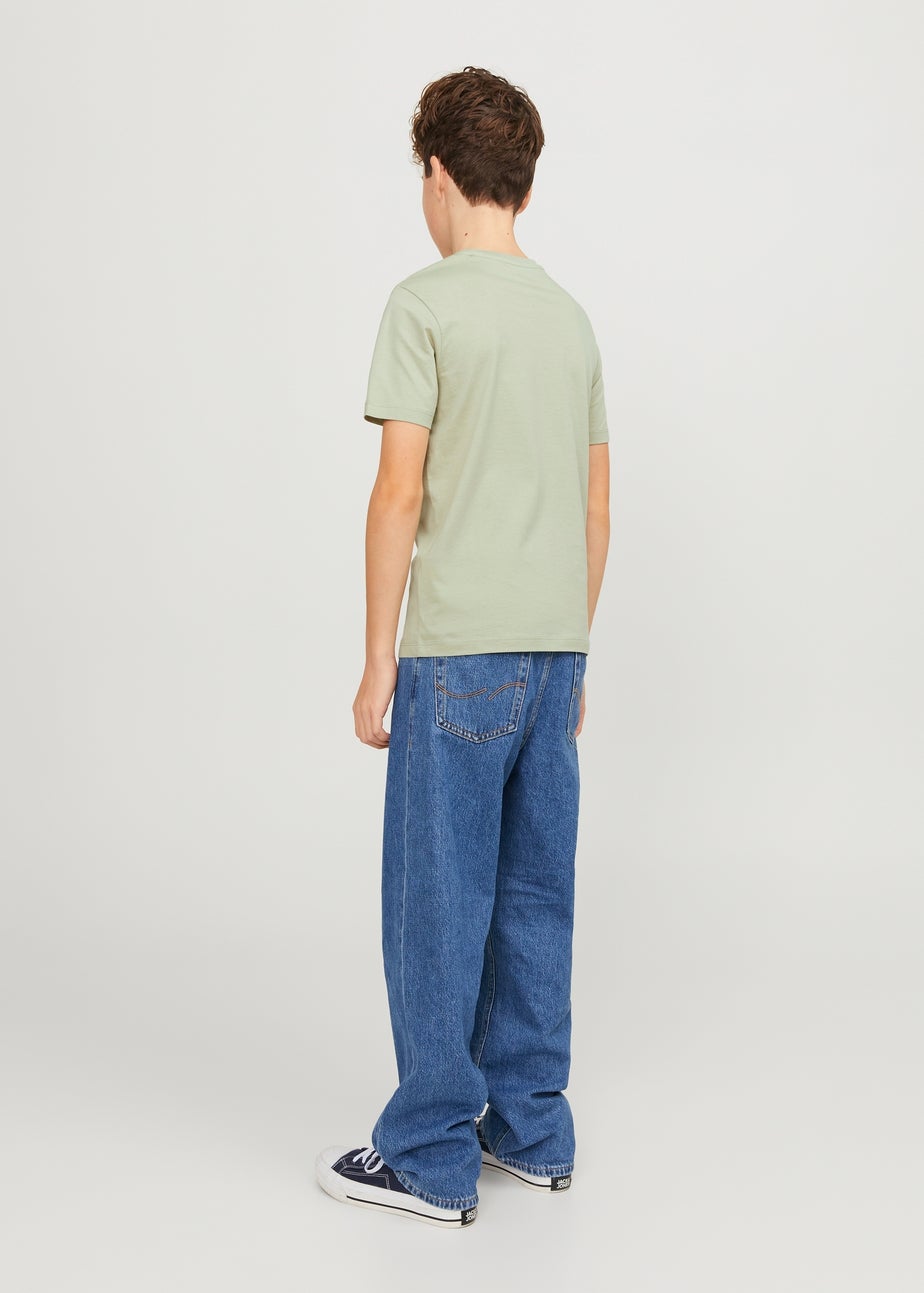 Jack & Jones Boys Green T-Shirt (6-16yrs)