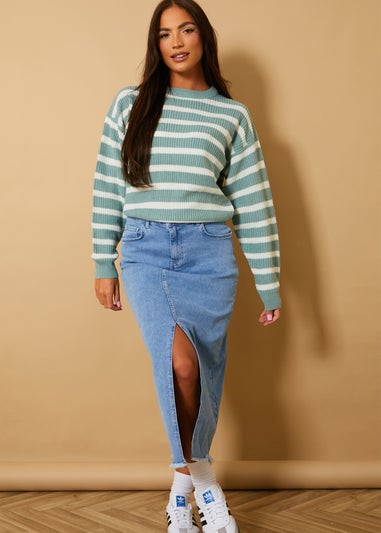 In The Style Sage Stripe Jumper