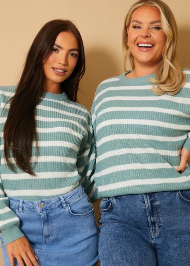 In The Style Sage Stripe Jumper