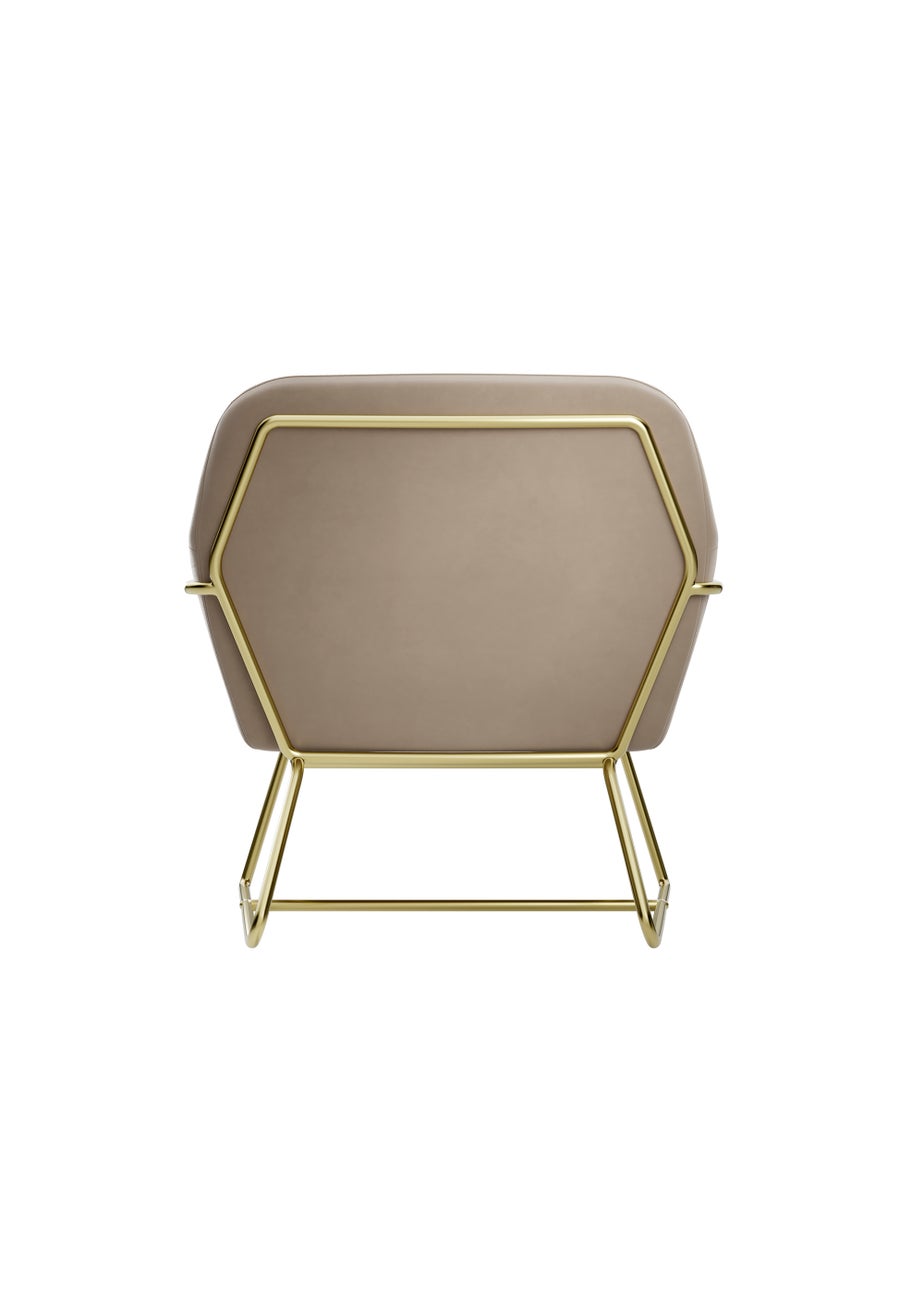 LPD Furniture Charles Armchair Beige (765x660x755mm)