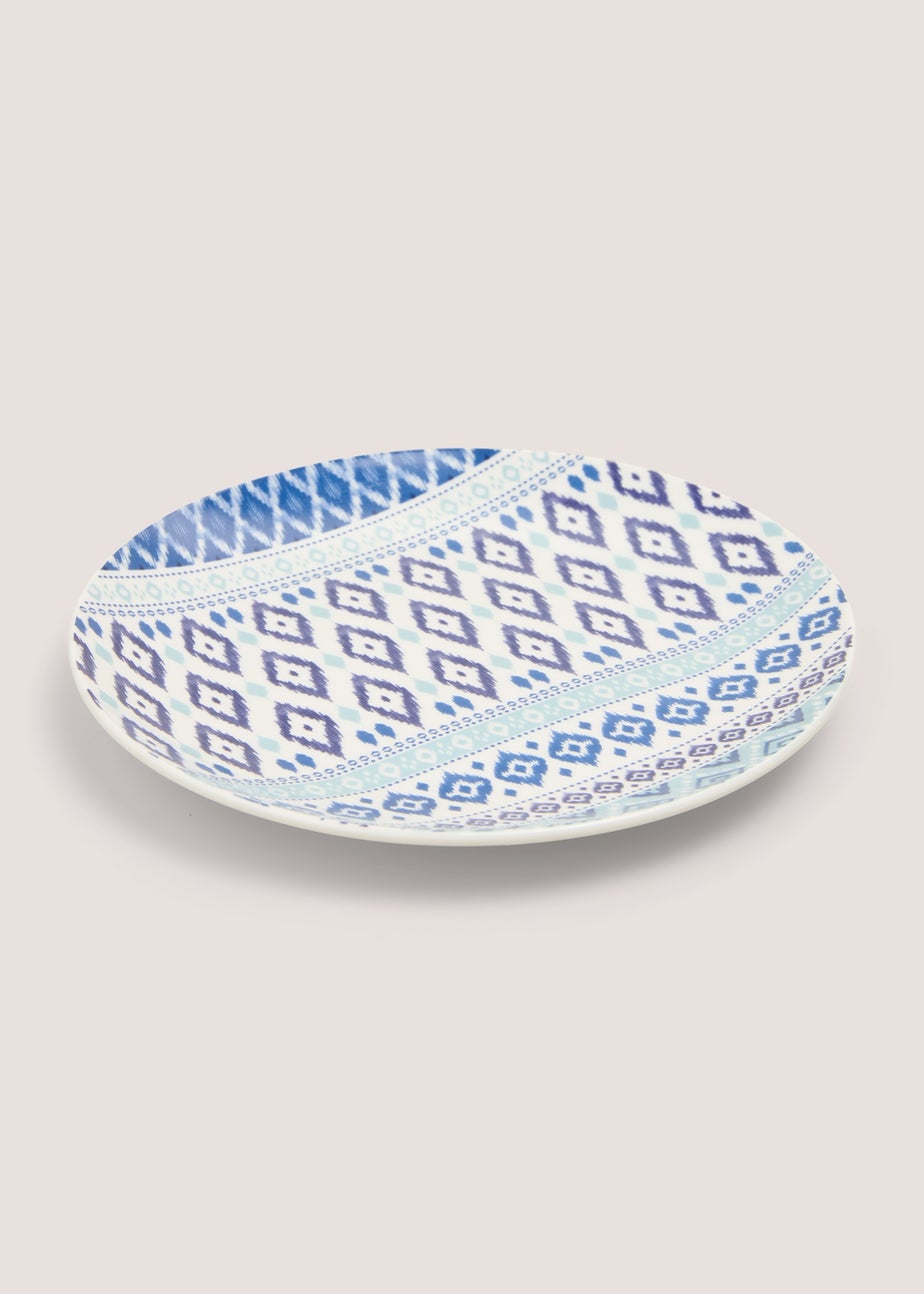 Indigo Geo Design Side Plate (19cm)