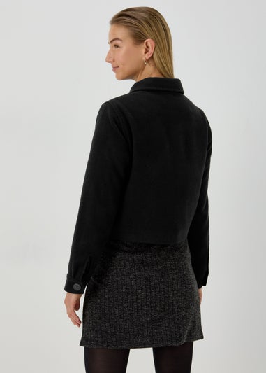 Black Pocket Detail Jacket