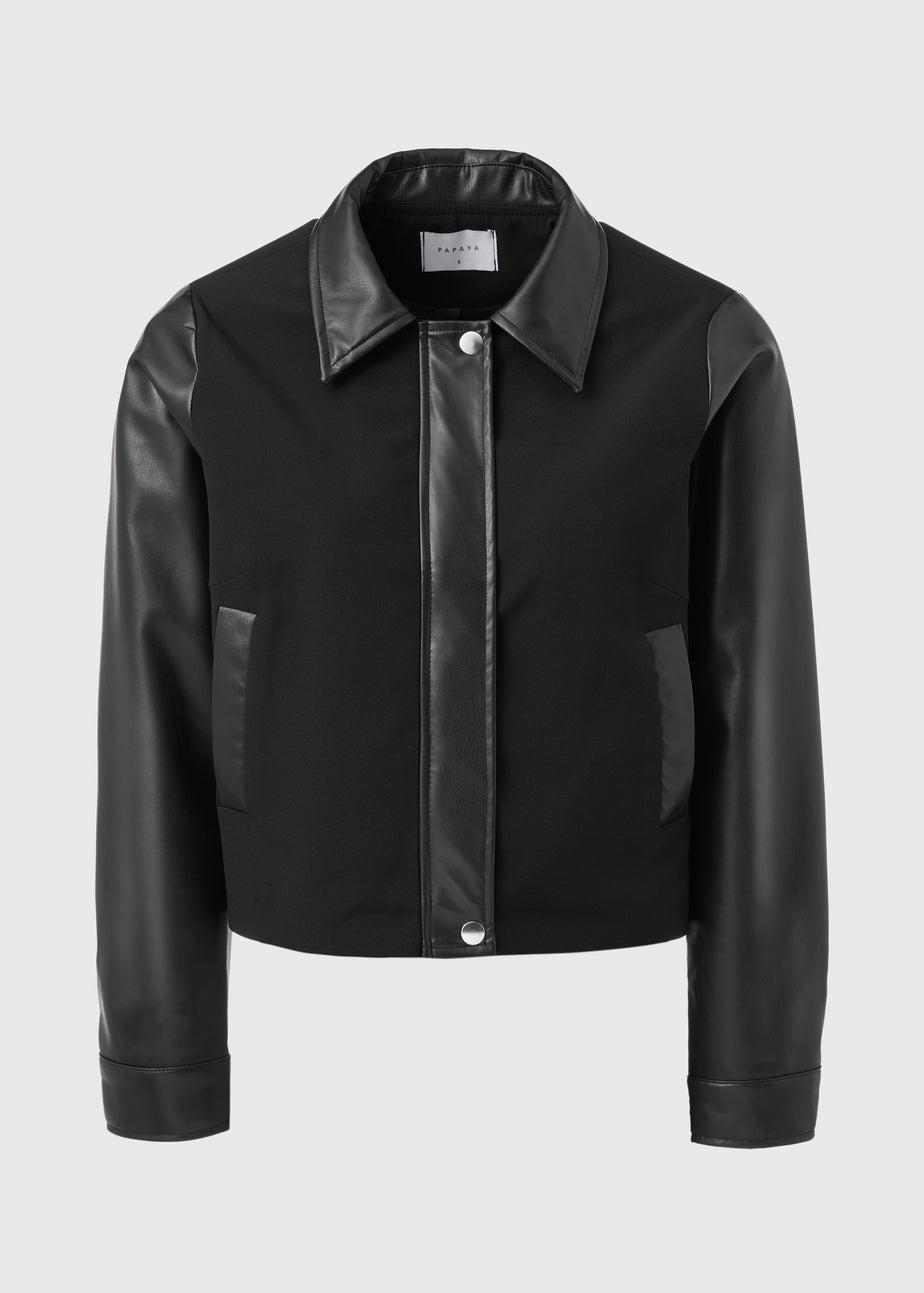 Black Trucker Jacket