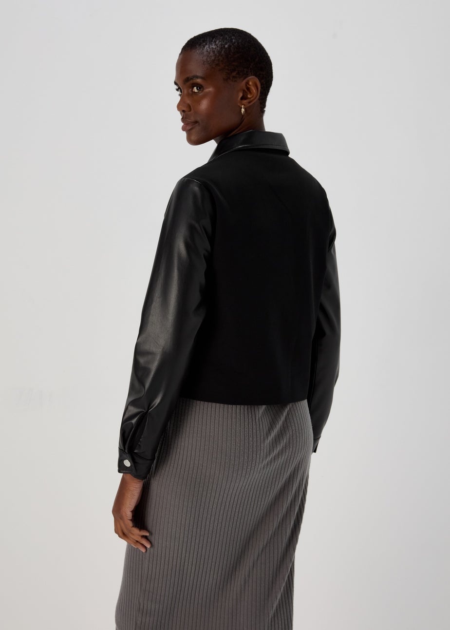 Black Trucker Jacket