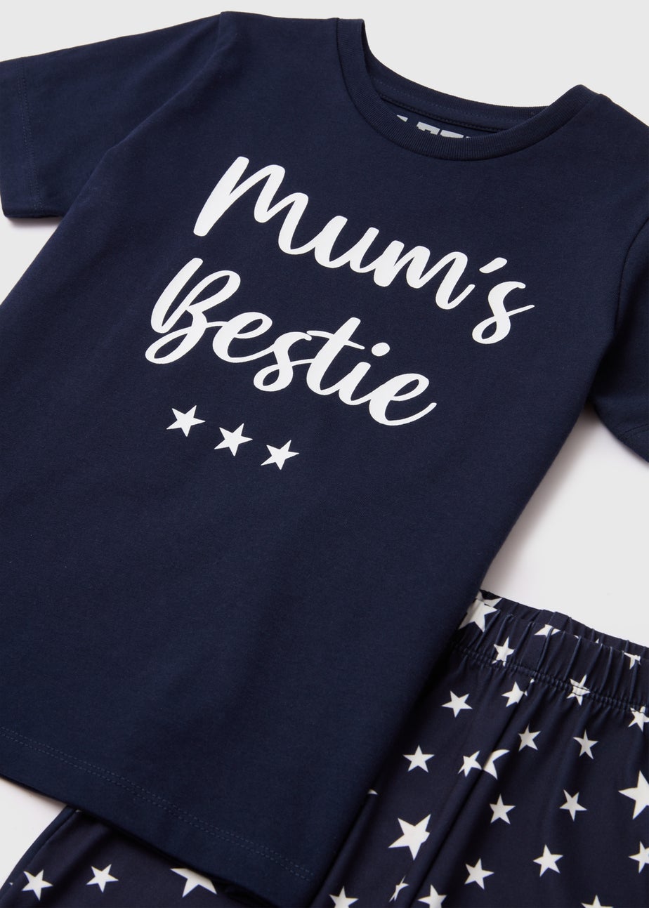 Kids Navy Mother’s Day Pyjama Set (18mths-3yrs)
