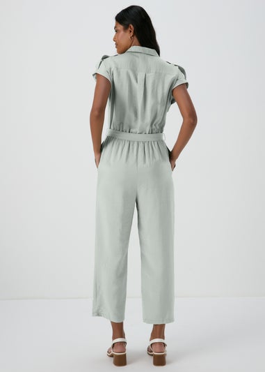 Et Vous Sage Utility Airflow Jumpsuit