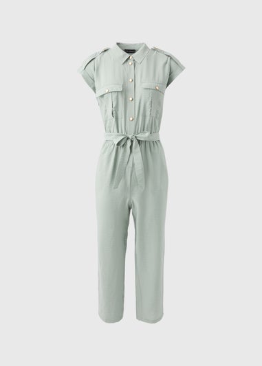 Et Vous Sage Utility Airflow Jumpsuit