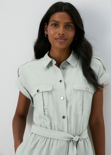 Et Vous Sage Utility Airflow Jumpsuit