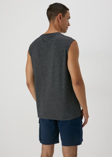 Grey Badge Vest