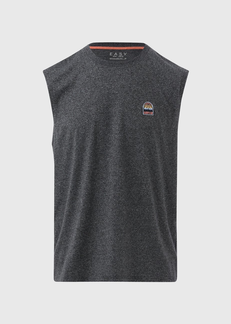 Grey Badge Vest