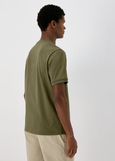 Khaki Trim T-Shirt