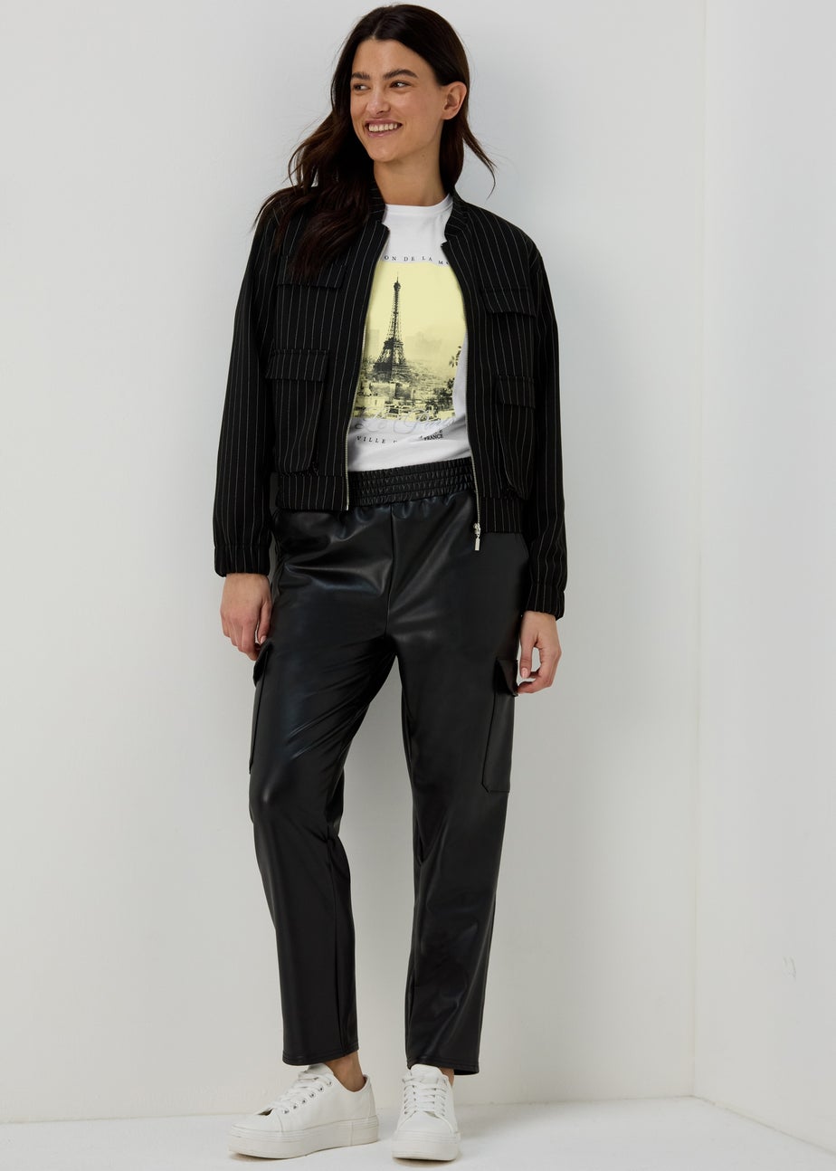 White Paris Foil T Shirt