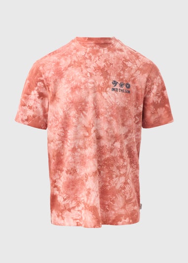 Orange Tye Dye T-Shirt
