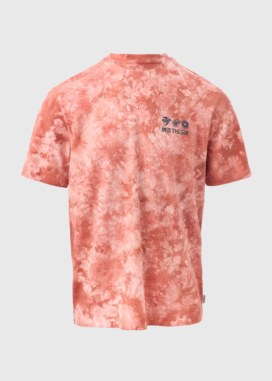 Orange Tye Dye T-Shirt