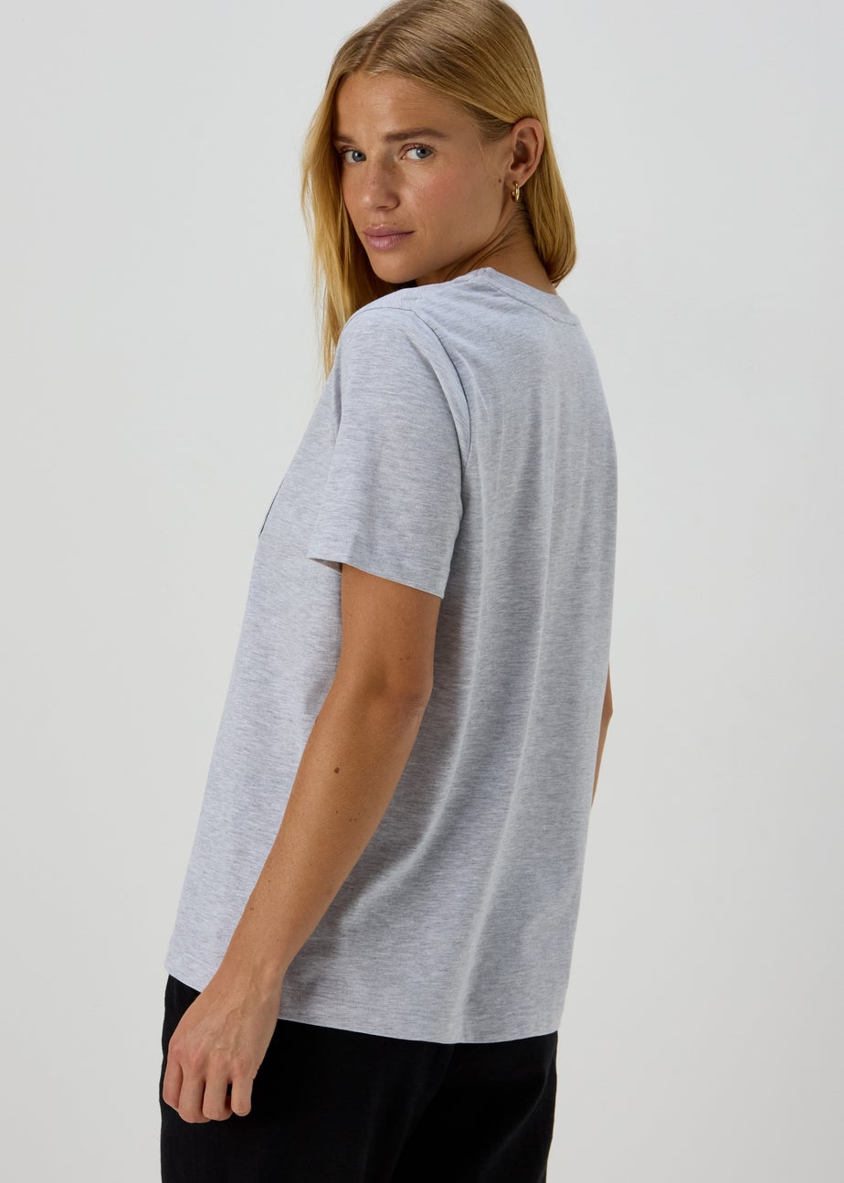 Grey Soho Printed T-Shirt