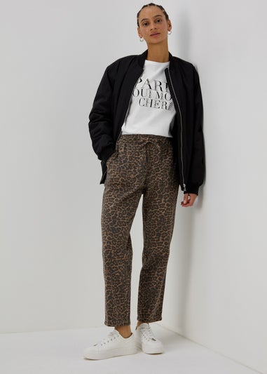 White Paris Slogan T-Shirt