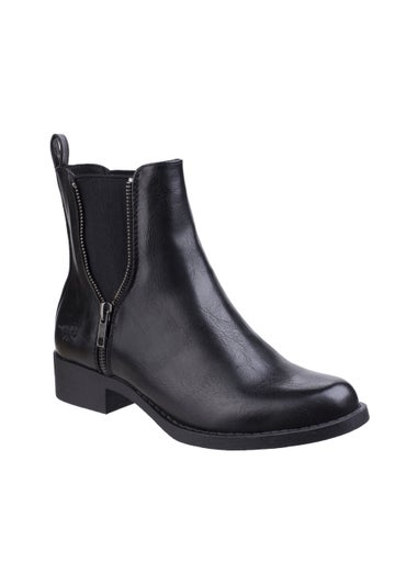 Rocket Dog Black Camilla Bromley Ankle Boot