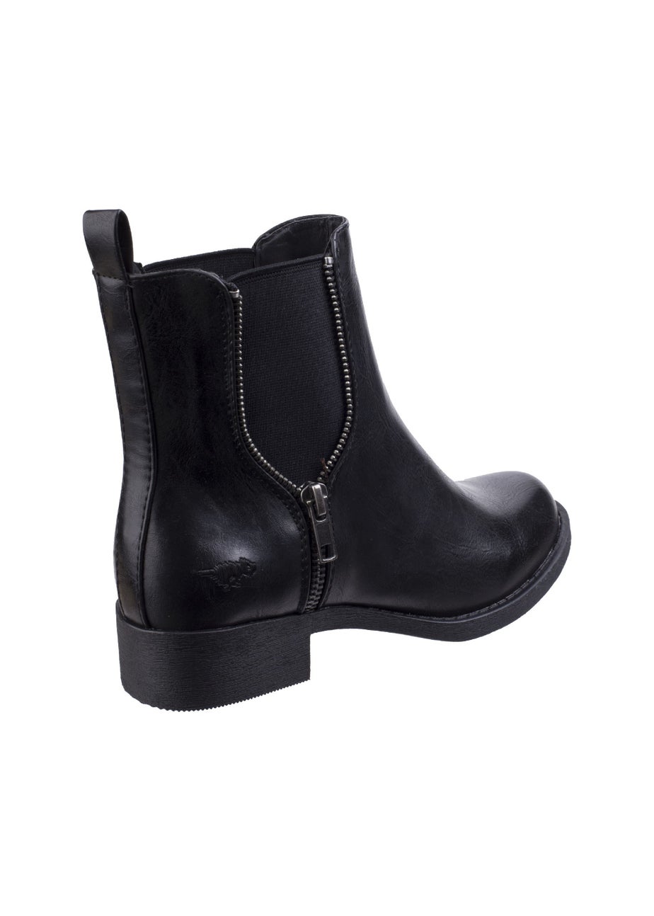 Rocket Dog Black Camilla Bromley Ankle Boot
