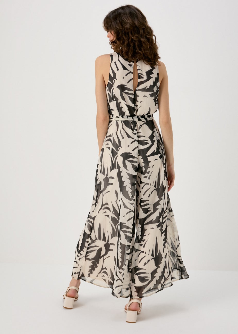 Et Vous Nude Chiffon Jumpsuit