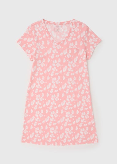 Pink Leopard Print Nightie