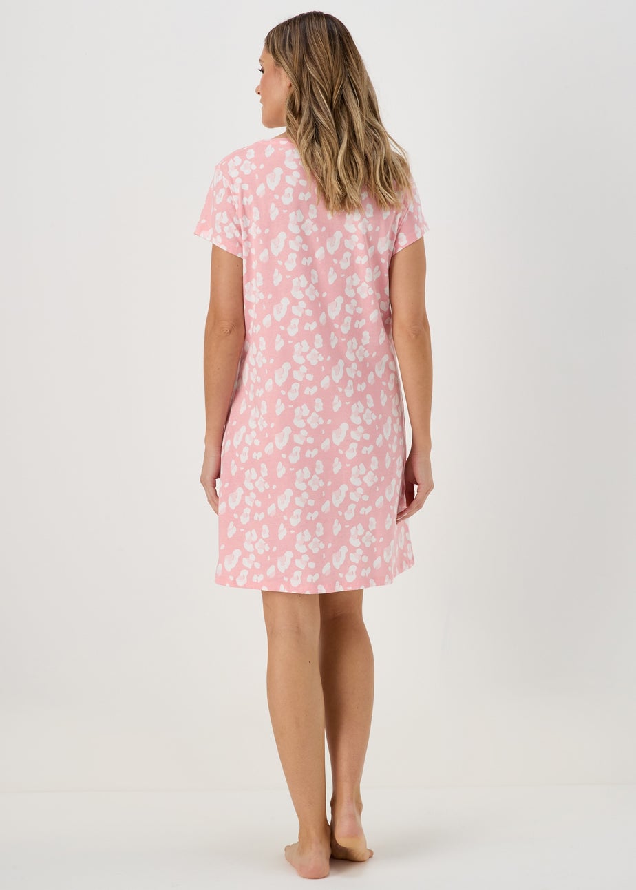 Pink Leopard Print Nightie