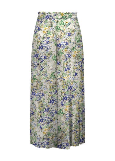 JDY Multicolour Floral Midi Skirt