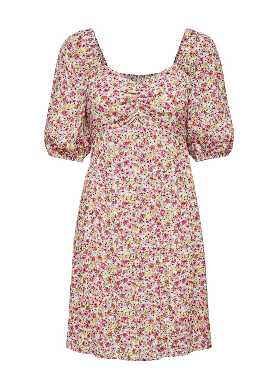 JDY Pink Daisy Dress