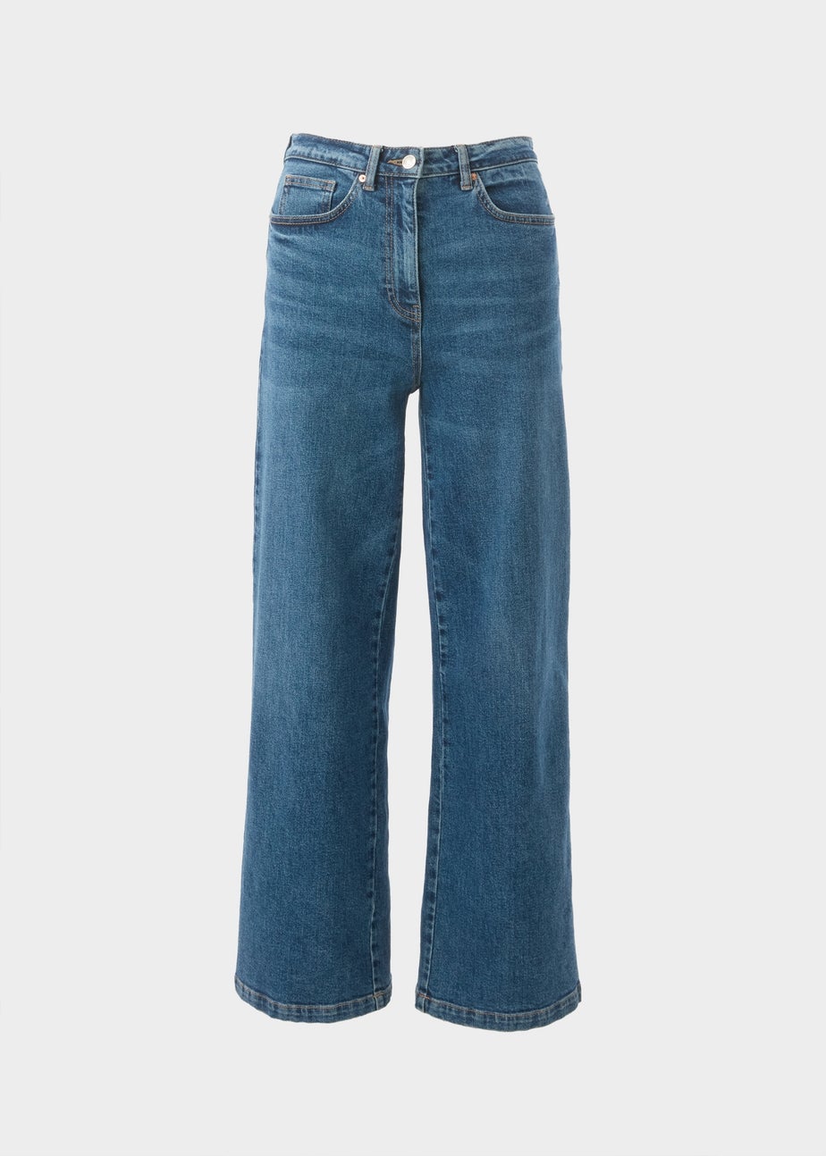 Indigo Wide Leg Jeans