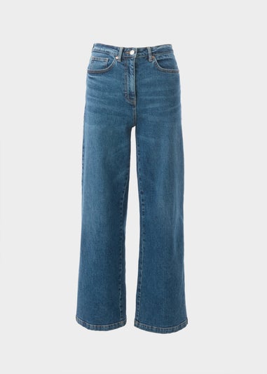 Indigo Wide Leg Jeans