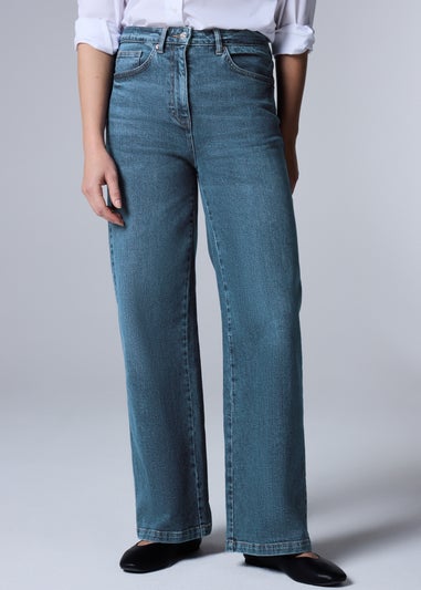 Indigo Wide Leg Jeans