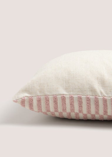 Pink Stripe Cushion
