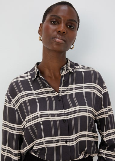 Black & Cream Check Shirt