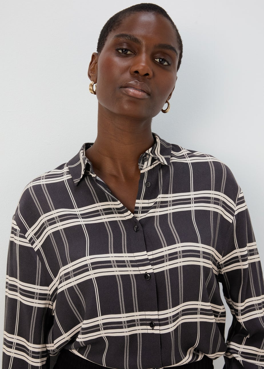 Black & Cream Check Shirt