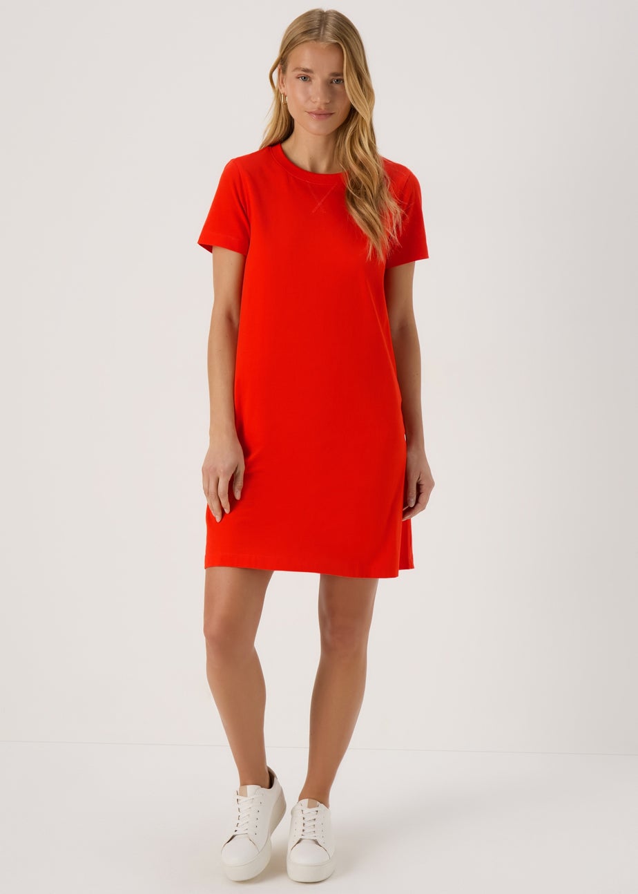 Red T-Shirt Dress